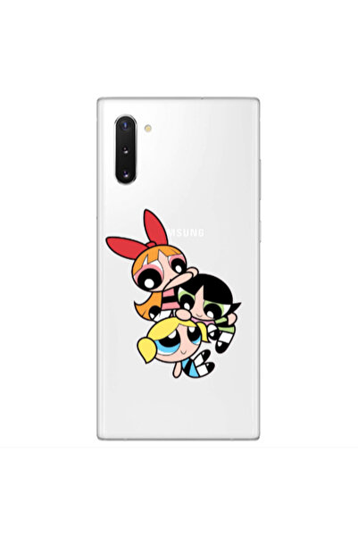 Other Samsung Note 10 Plus Powerpuff Transparent Silicone TPU Θήκη