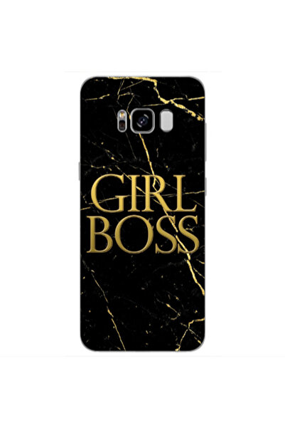 Other Samsung S8 Plus Girl boss marble Transparent Silicone TPU Θήκη
