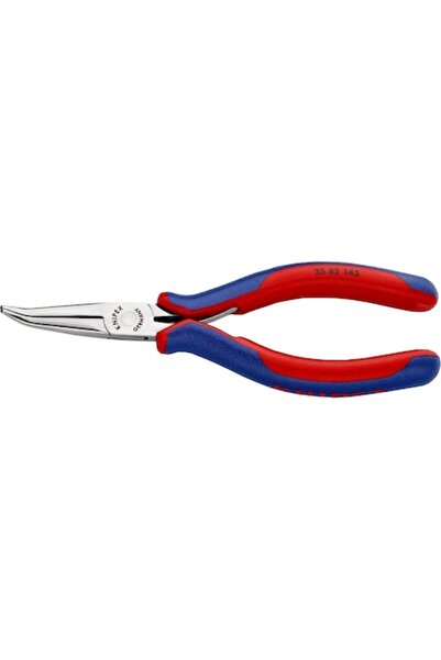 Knipex Clește pentru electronică, cu vârf lung semirotund, KNIPEX, 145 mm