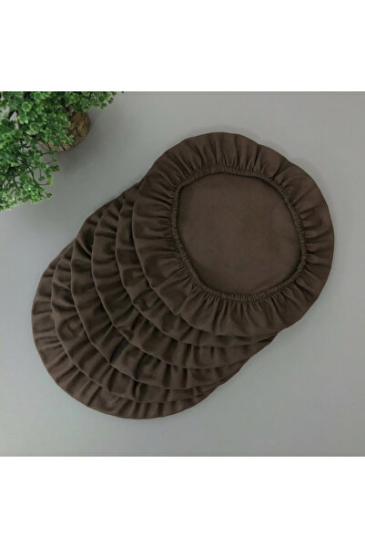 Econice American Service, 6 Brown Soup Plate Covers