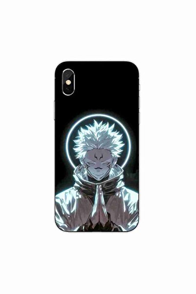 OEM Husa compatibila cu Apple iPhone XS Max Silicon Gel Tpu Model Jujutsu Kai...