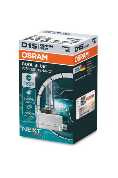 Osram XENARC COOL BLUE INTENSE (NEXT GEN) D1S (66140CBN) CAR XENON HEADLIGHTS...
