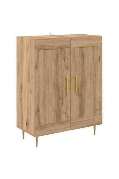 vidaxl Bufet Stejar Artizanal 69,5 x 34 x 90 cm