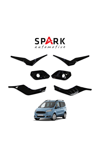 Spark Automotive Ford Courier 2018-2023 Yıl Aralığı Uyumlu Sis Farı Çerçevesi...