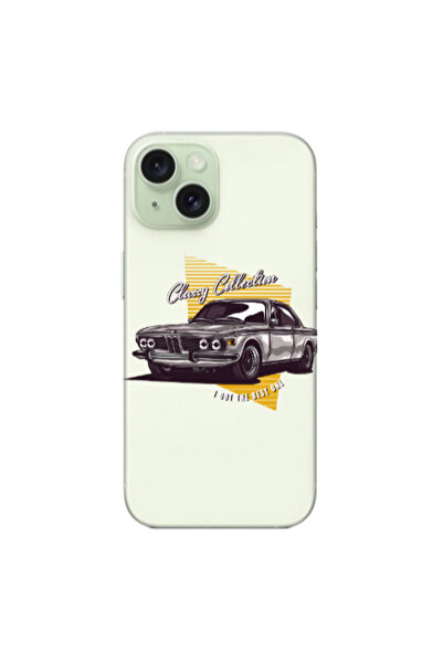 Other Apple iPhone 15 Classy Collection Transparent Silicone TPU Θήκη