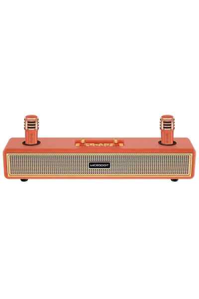 Microdigit Premium Karaoke Machine with 2 UHF Wireless Microphones, Portable ...
