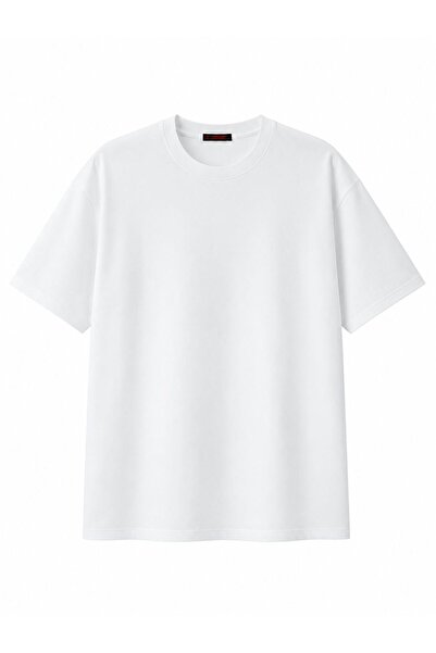 minny max Men's Basic T-Shirt Regular Fit 100% Cotton White Color