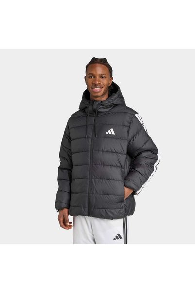 adidas KURTKA (ŚREDNIEGO GRUBOŚCI) JM8355 ESS 3S SD HD JK CZARNA