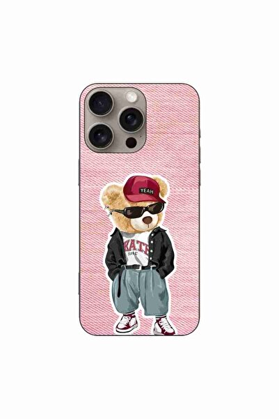 OEM Case compatible with Apple iPhone 16 Pro Max Silicon Gel Tpu Pattern Pink...
