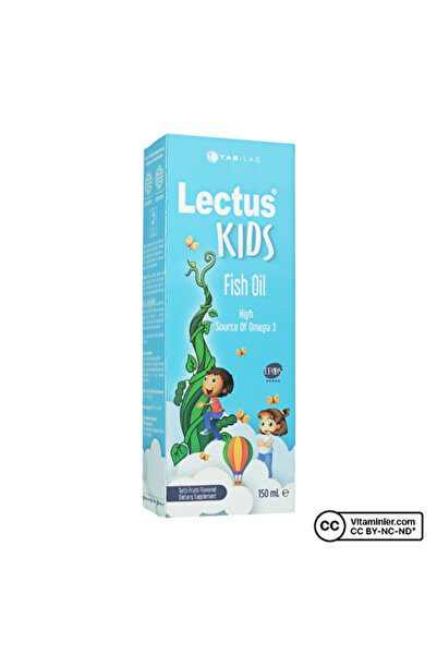 Tab Lectus Kids Balık Yağı 150 mL