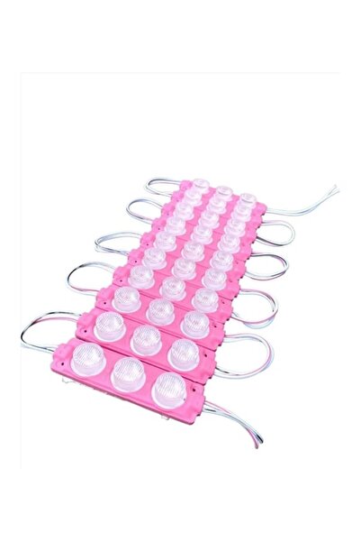 Universal PARMAK LAMBA LED 3 LÜ PEMBE BÜYÜK