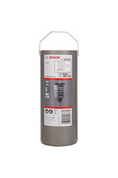 Bosch Concrete core drill bit with SDS-Max shank, 8 flutes, 82x80mm