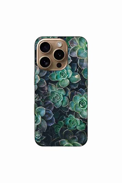 OEM Case compatible with Apple iPhone 16 Pro Silicone Gel Tpu Rock Flowers Pa...