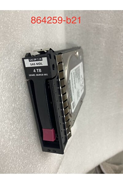 HPE HDD 4TB 12G 7.2K 3.5 512e SAS
