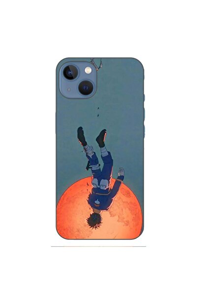 OEM Case compatible with Apple iPhone 13 Silicone Gel Tpu Obito Uchiha Pattern