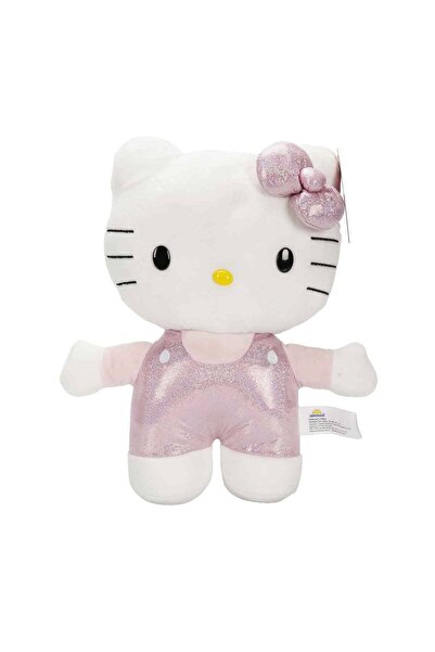 Feyza Oyuncak Hello Kitty Kız Çocuk Peluş Oyuncak Bebek | 29 cm Simli Tulumlu...
