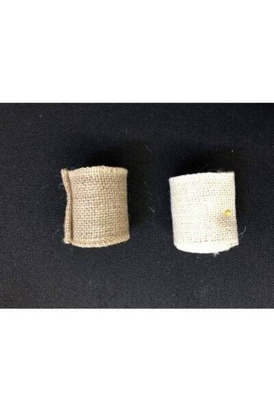 OEM Panglica Din Iuta Latime 6cm -2m (Set 3 buc) Bej