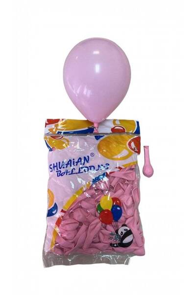 OEM Balloons 200/ Top Bottom Set 5"-12cm Matte Macarons Pink