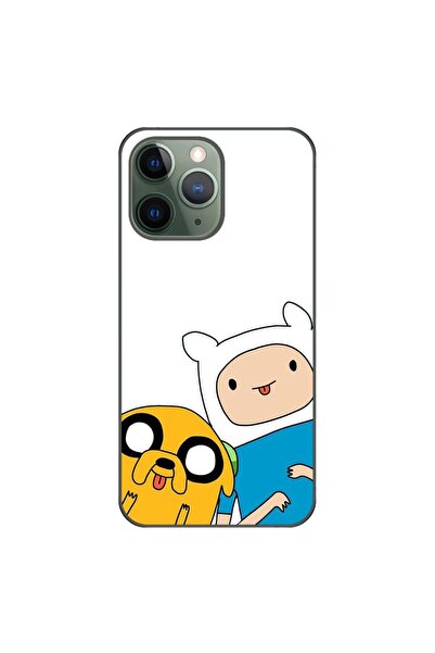 OEM Husa compatibila cu Apple iPhone 11 Pro Silicon Gel Tpu Model Finn and Ja...