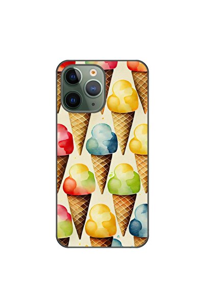OEM Калъф, съвместим с Apple iPhone 11 Pro, от силиконов гел TPU, с десен на ...