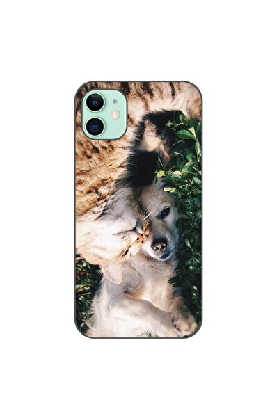 OEM Husa compatibila cu Apple iPhone 11 Silicon Gel Tpu Model Caine si Pisica
