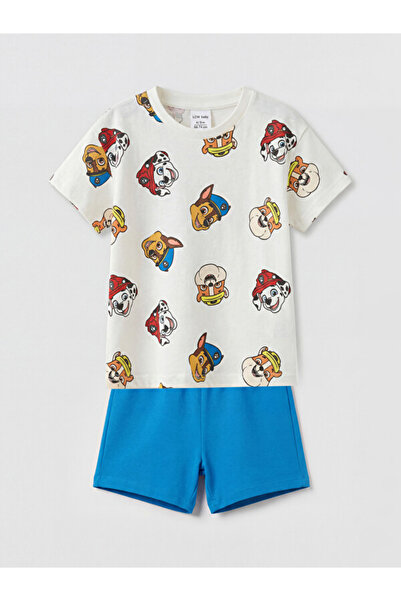 LC Waikiki Rmz Gi̇yi̇m Farkiyla Paw Patrol Printed Baby Boy Set