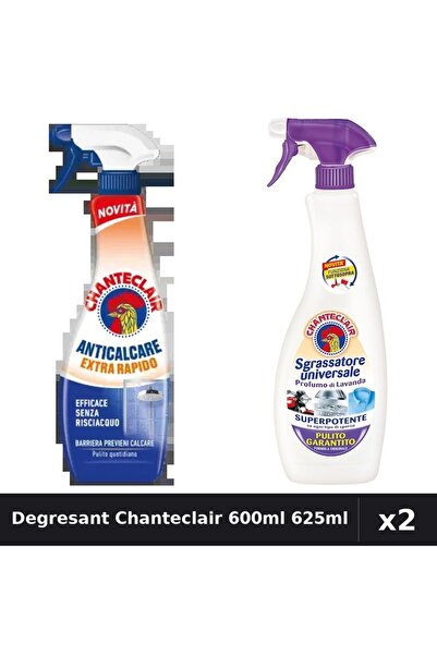 Chanteclair Set 2 Degresant Universal 600ml + 625ml - Extra Rapid, Mosc Alb