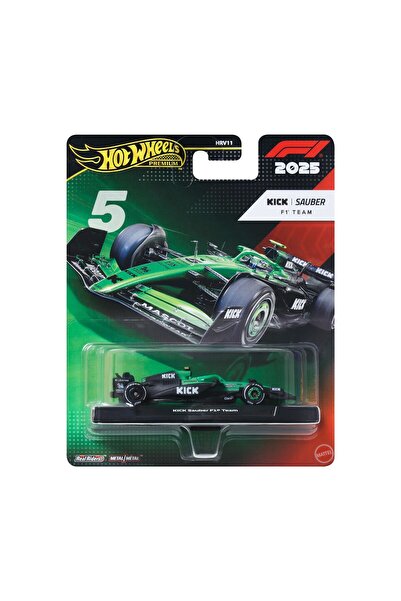 mattel Hot Wheels Premium F1 Vehicul Echipa Kick Sauber (JKD89)