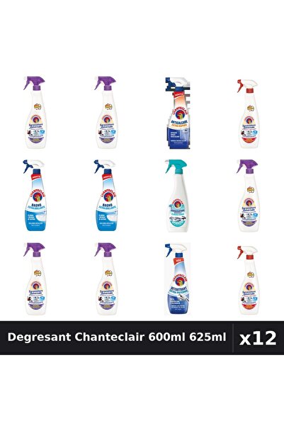 Chanteclair Set 12 Degresant Universal 600ml-625ml - Mosc, Marsilia, Lavanda,...