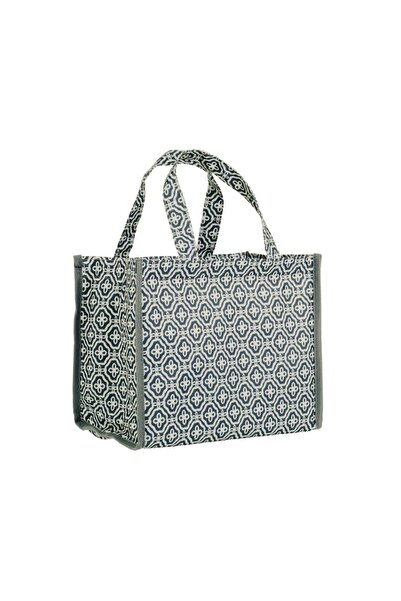 OEM Geanta Izoterma Alba cu Model Gri 29x13x23cm - 10L, Ideal pentru Utilizar...