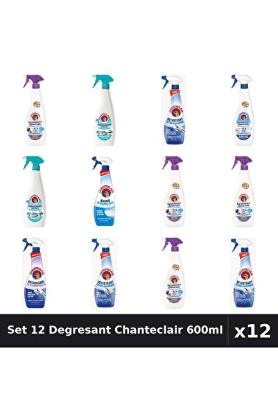 Chanteclair Set 12 Degresant Universal 600ml - Anti-Miros, Bicarbonat, Extra ...