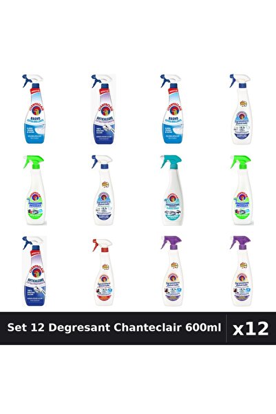 Chanteclair Set 12 Degresant Universal 600ml - Anti-Miros, Bicarbonat, Extra ...