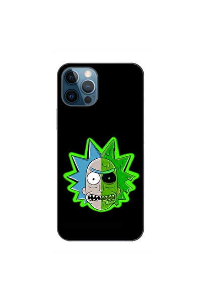OEM Калъф, съвместим с Apple iPhone 12 Pro Max, силиконов гел TPU модел Рик и...