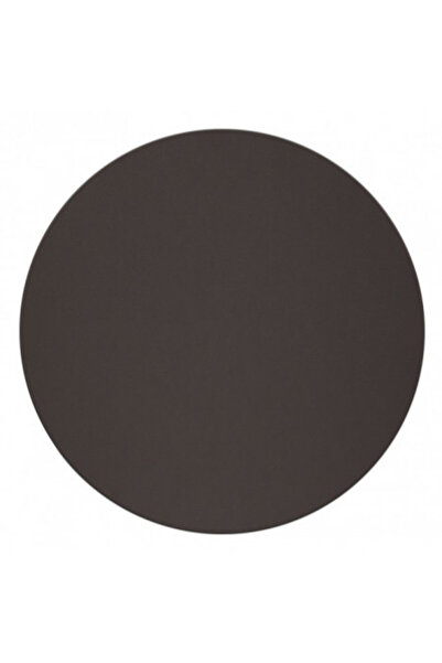 adhoreca Set of 2 Leather plate holder, 34 cm diameter - black