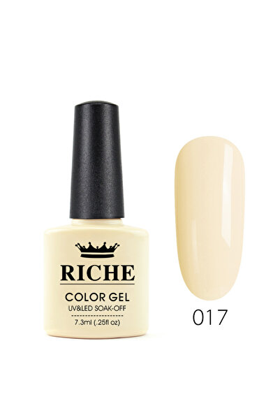 OEM Ojă semipermanentă Riche 017, Galben, 7.3 ml