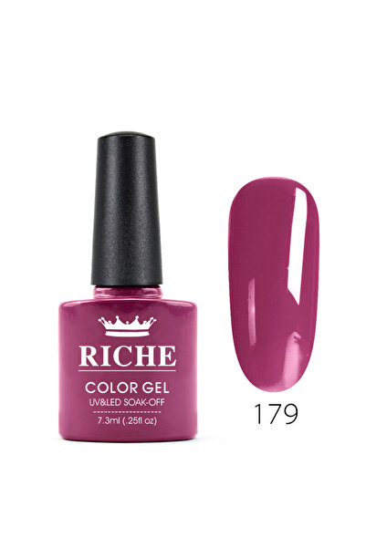 OEM Ojă semipermanentă Riche 179, Roz, 7.3 ml
