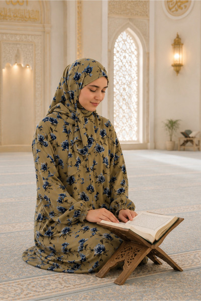 Lagom Tek Parça Pratik Namaz Elbisesi