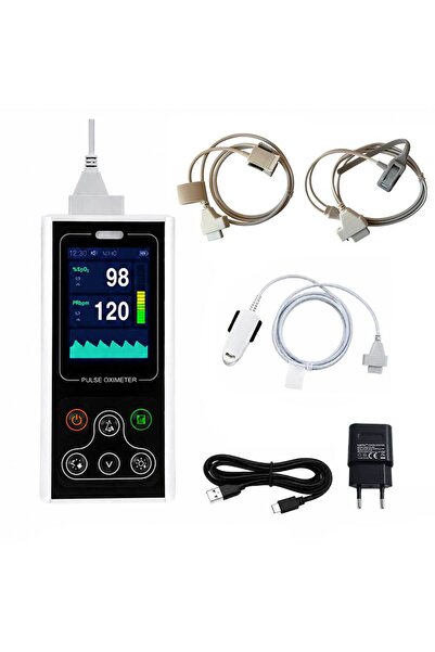 Contec Portable pulse oximeter CMS60D1, adult, pediatric and neonatal sensor,...