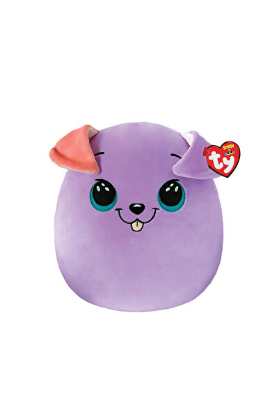 TY Squishy Beanies Bitsy Σκυλάκι Μωβ 25εκ