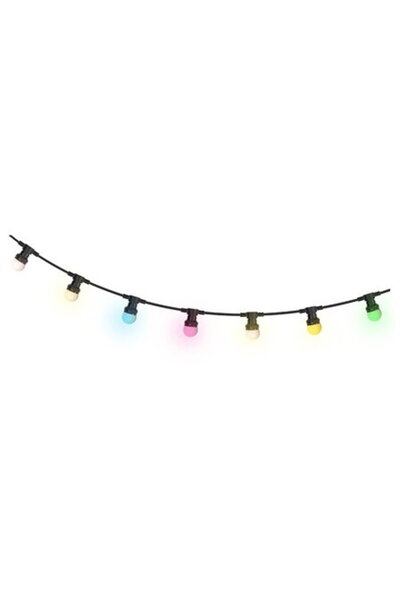 Ibiza Light SIR ILUMINAT FESTIV 10M IP44 CU 20 BECURI LED COLORATE