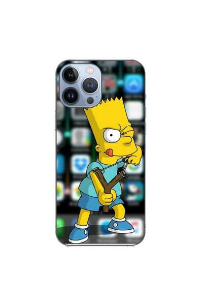 OEM Husa compatibila cu Apple iPhone 13 Pro Max Silicon Gel Tpu Model Simpsons
