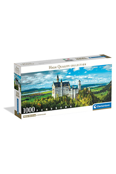 CLEMENTONI Παζλ Panorama High Quality Collection Κάστρο Neuschwanstain 1000 τ...