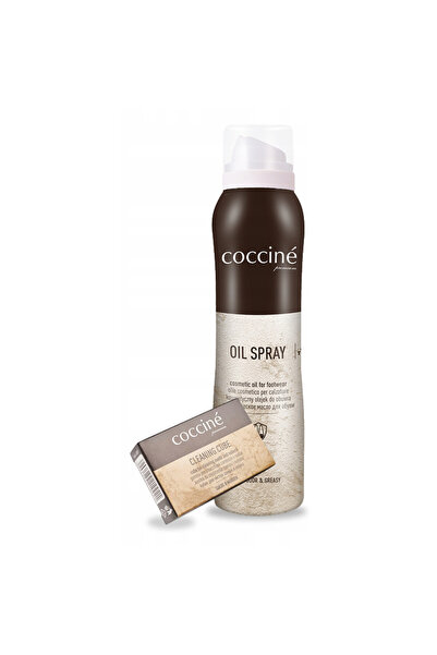 Coccine Spray pentru incaltaminte, Coccine, Oil Grease, 150 ml, 2 in 1, cu ra...