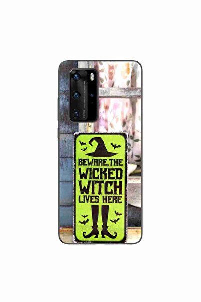 OEM Husa compatibila cu Huawei P40 Pro Silicon Gel Tpu Model Halloween Wicked...