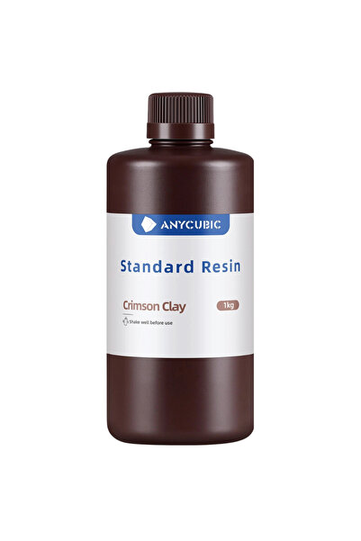 Anycubic Ancubic Standart UV Reçine 1 Kg / Crimson Clay