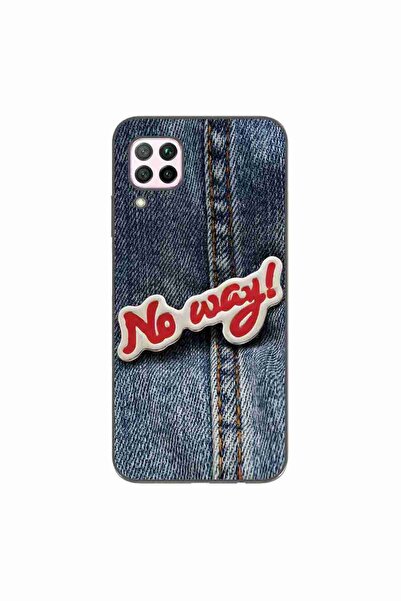 OEM Θήκη συμβατή με Huawei P40 Lite Σιλικόνης Gel TPU Μοντέλο No Way Jeans