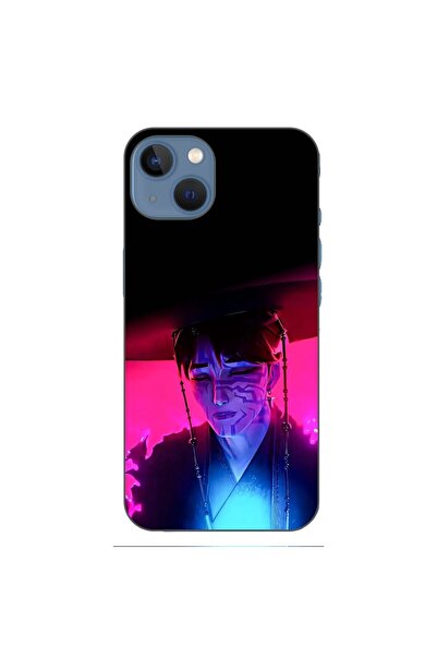 OEM Husa compatibila cu Apple iPhone 13 Silicon Gel Tpu Model KPop Demon Hunt...