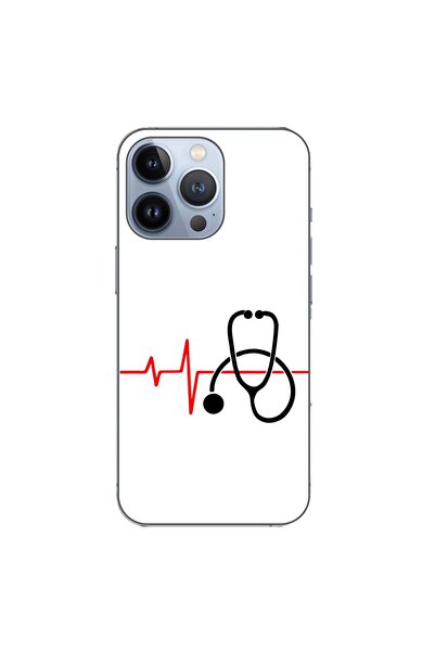 OEM Husa compatibila cu Apple iPhone 13 Pro Silicon Gel Tpu Model Puls Doctor