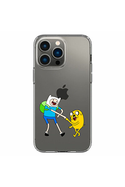 OEM Θήκη συμβατή με Apple iPhone 14 Pro Max, διαφανής, με σχέδιο Adventure Ti...