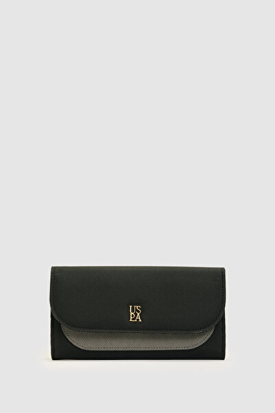 U.S. Polo Assn. Women's Black Wallet 50314811-Vr046